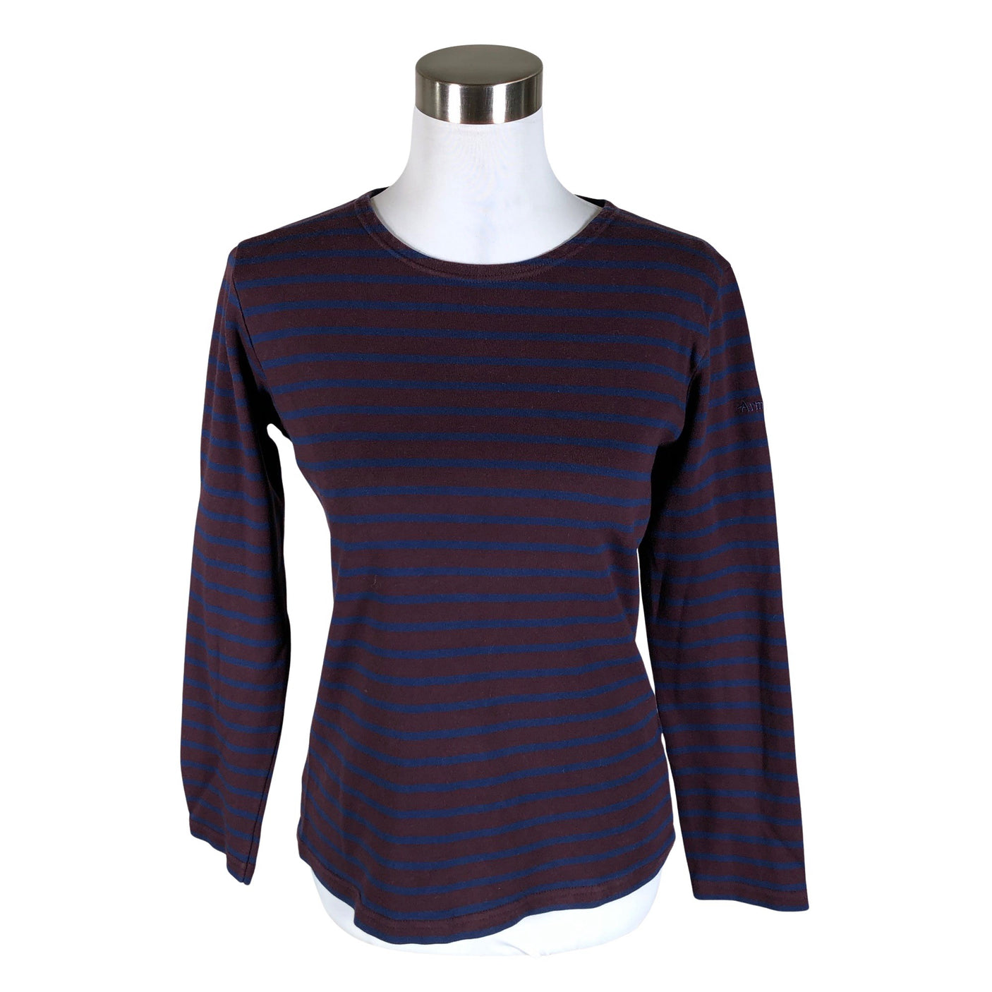 Naisten Armor-Lux - Trikoopaita, koko 34 - Viininpunainen (1)