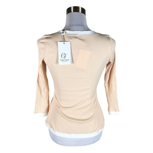 Naisten Chiara Forthi - Trikoopaita, koko 38 - Beige (2)