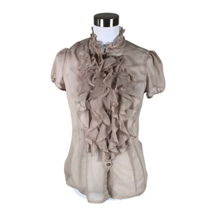 Naisten Andiata - Lyhythihainen pusero, koko 38 - Beige (1)