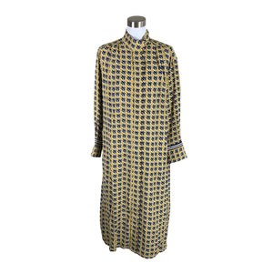 Naisten Massimo Dutti - Sifonkimekko, koko 38 - Keltainen (1)