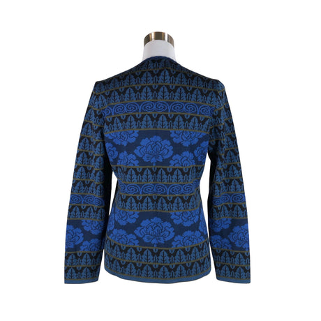 Naisten Oleana - Neuletakki, koko 40 - Sininen (2)