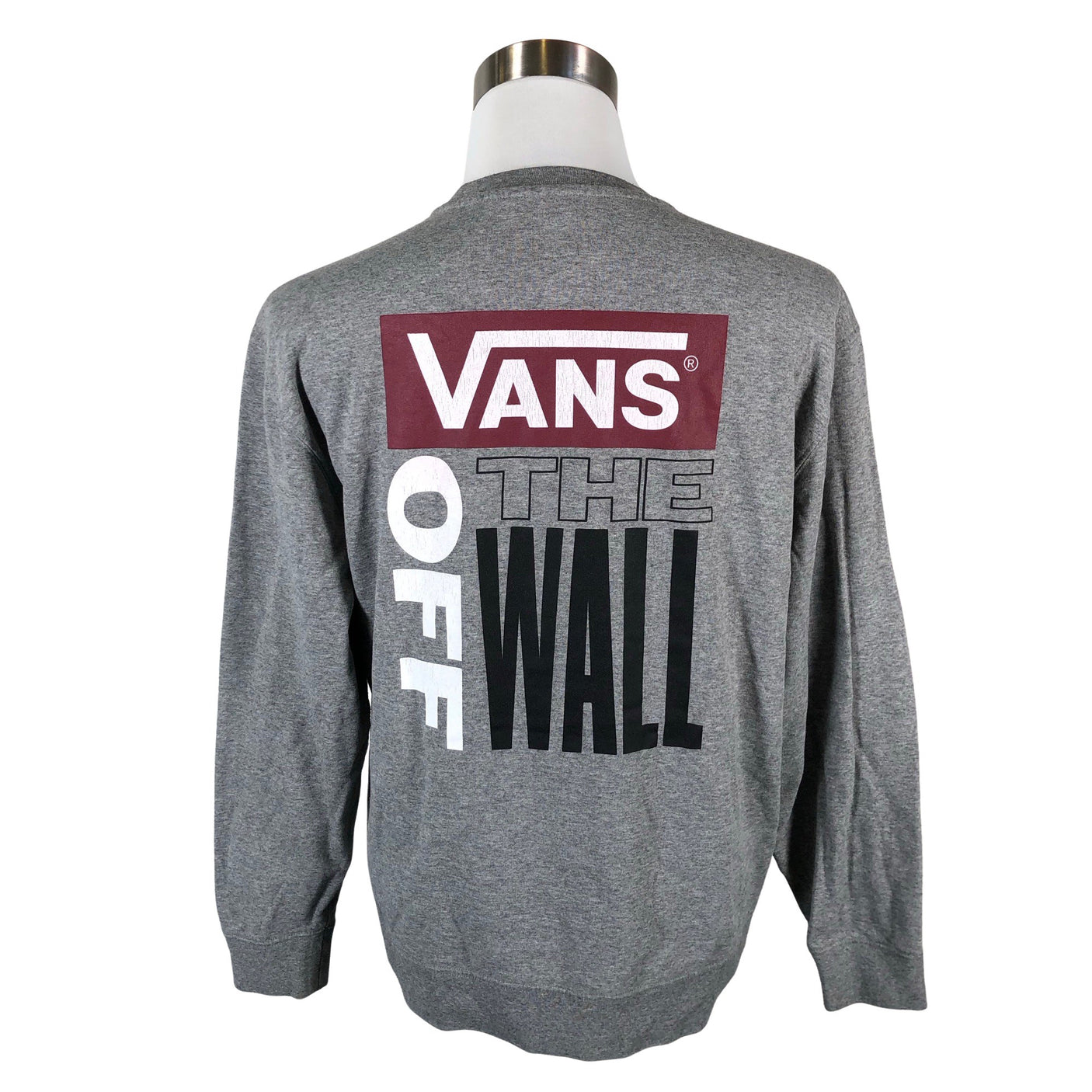 Miesten Vans - Collegepaita, koko S - Harmaa (2)