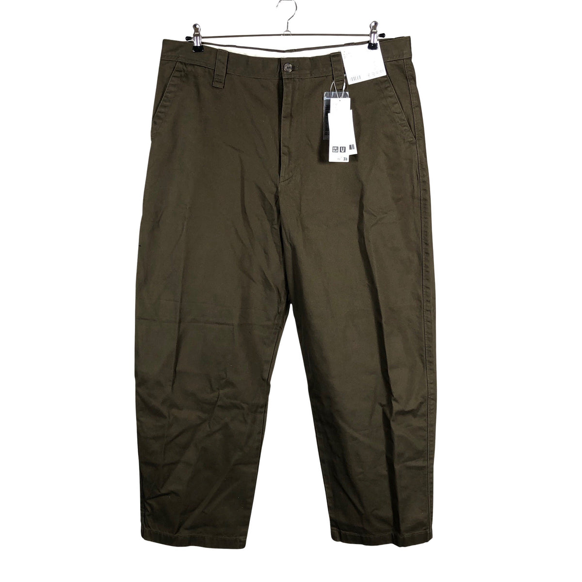 Miesten Uniqlo - Chinot, koko W40 - Vihreä (1)