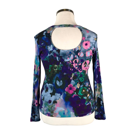 Naisten Desigual - Trikoopaita, koko 42 - Violetti (2)