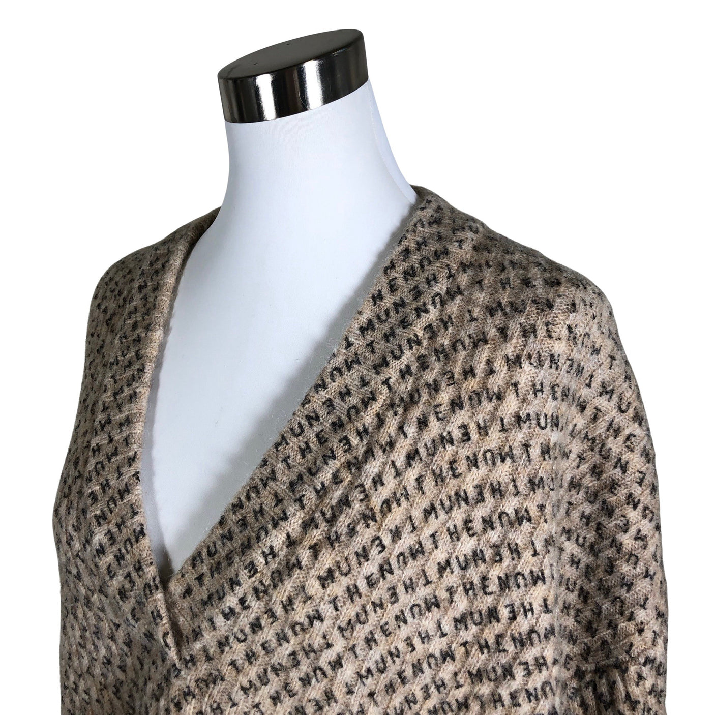 Naisten Munthe - Neulepaita, koko 38 - Beige (3)