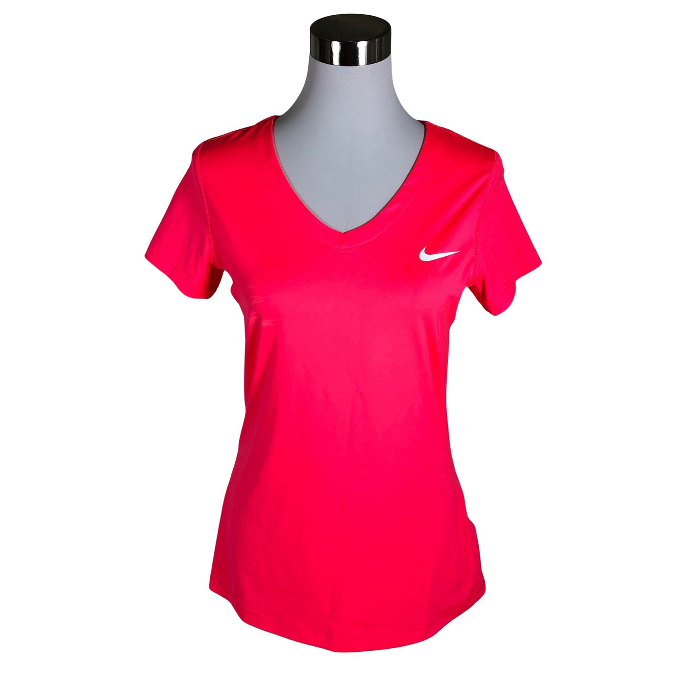 Naisten Nike - Urheilupaita, lyhyet hihat, koko 40 - Pinkki (1)
