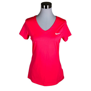 Naisten Nike - Urheilupaita, lyhyet hihat, koko 40 - Pinkki (1)