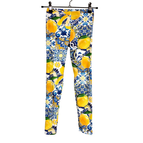 Tyttöjen Pop & Co Helsinki - Leggingsit, koko 116 - 122 - Keltainen ()