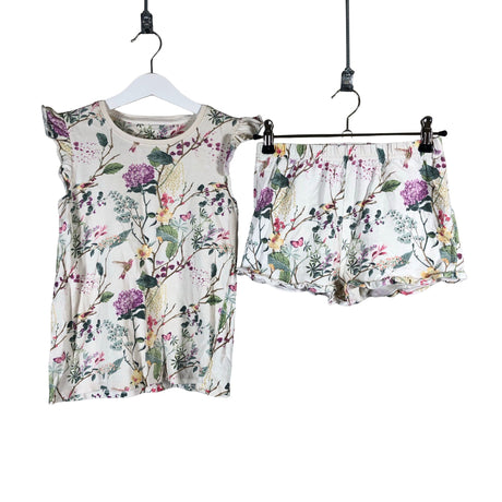 Tyttöjen Next - Shortsiasu, koko 128 - 134 - Valkoinen ()