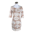 Naisten Taimi - Trikoomekko, koko 36 - Beige ()
