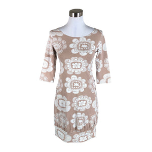 Naisten Taimi - Trikoomekko, koko 36 - Beige (1)