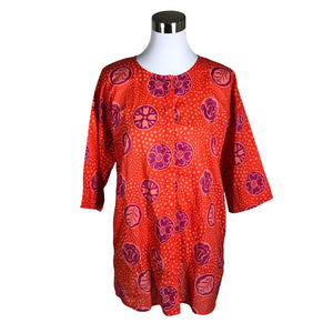 Naisten Gudrun Sjöden - Kangastunika, koko 36 - Oranssi (1)
