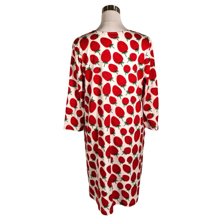 Naisten Marimekko - Trikoomekko, koko 38 - Valkoinen (2)