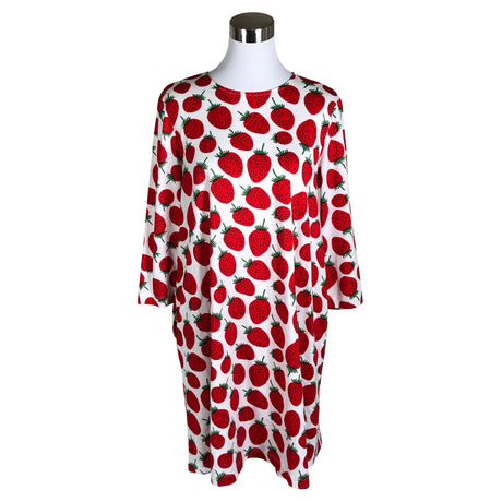 Naisten Marimekko - Trikoomekko, koko 38 - Valkoinen ()