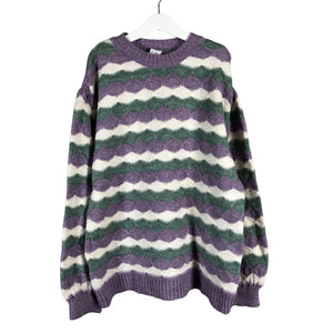 Tyttöjen Lindex - Neulepaita, koko 146 - 152 - Violetti (1)
