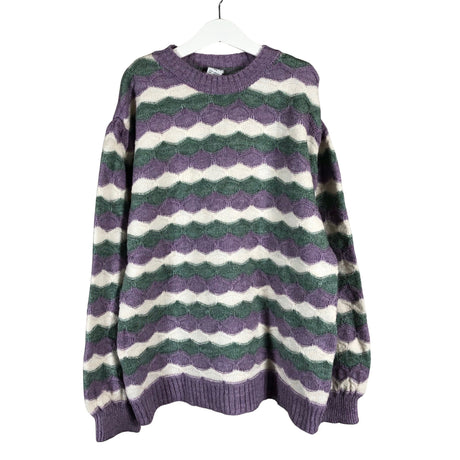 Tyttöjen Lindex - Neulepaita, koko 146 - 152 - Violetti ()