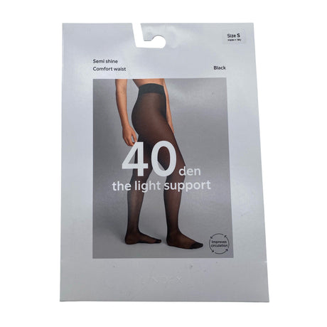 Naisten Lindex - Sukkahousut, ohuet, koko 36 - Musta ()