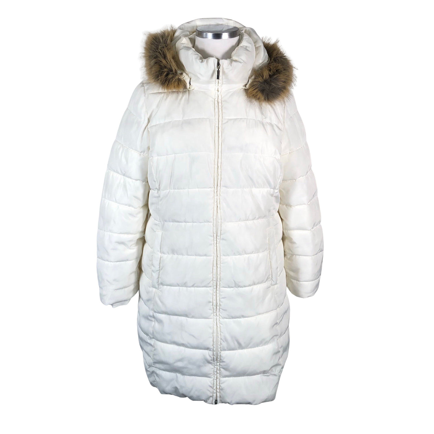 Naisten Noom - Toppatakki, koko 44 - Luonnonvalkoinen (1)