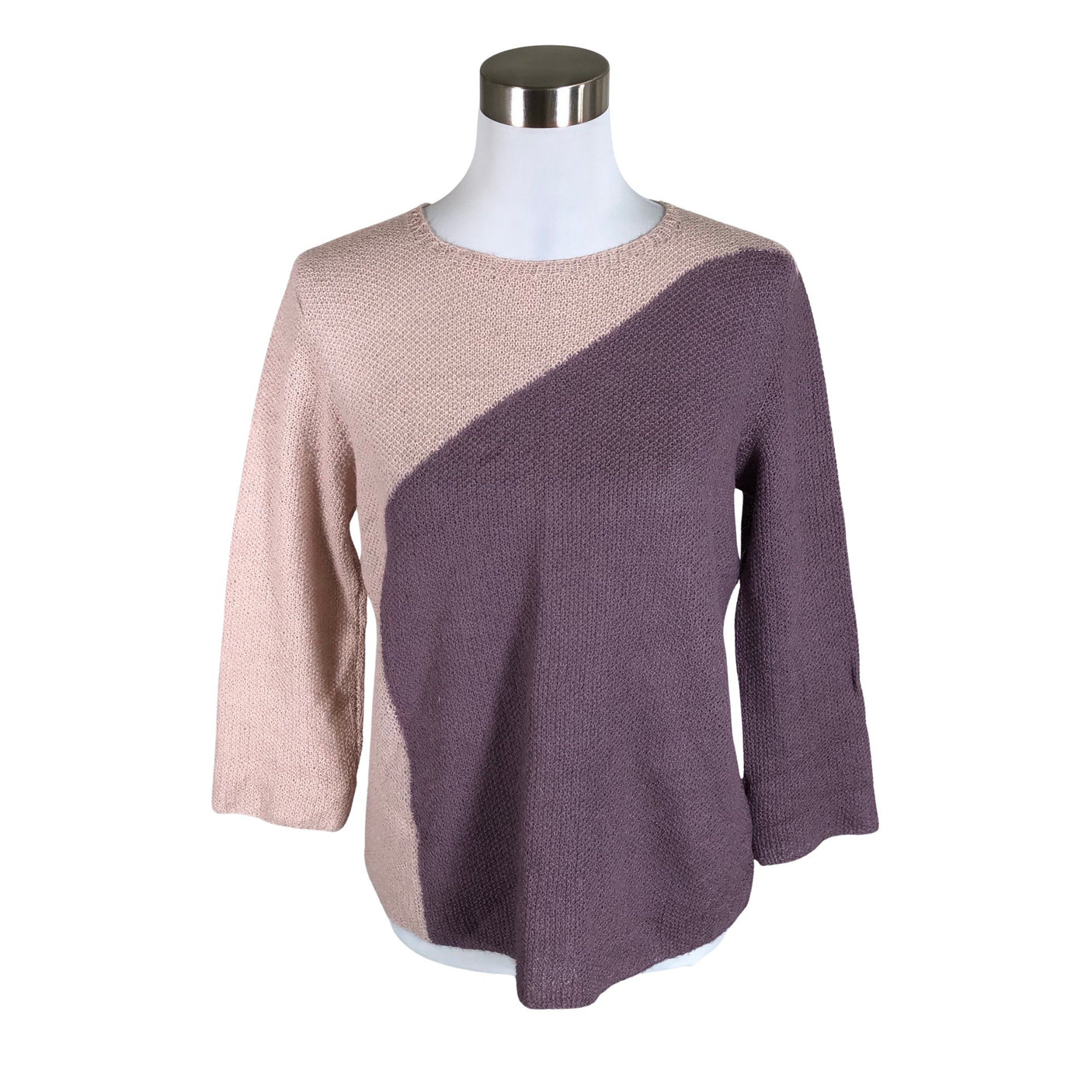 Naisten Handmade - Neulepaita, koko 38 - Violetti (1)