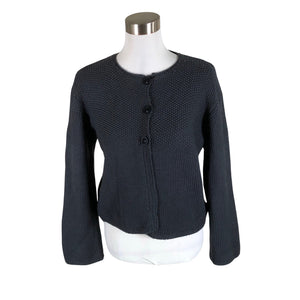 Naisten Handmade - Neuletakki, koko 36 - Sininen (1)