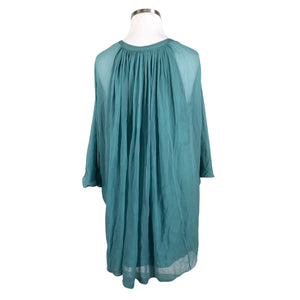 Naisten Diane von Furstenberg - Sifonkitunika, koko 42 - Vihreä (2)