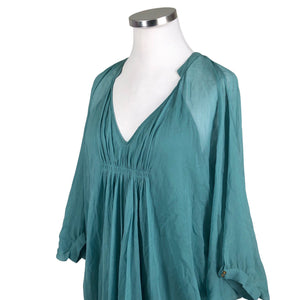 Naisten Diane von Furstenberg - Sifonkitunika, koko 42 - Vihreä (3)