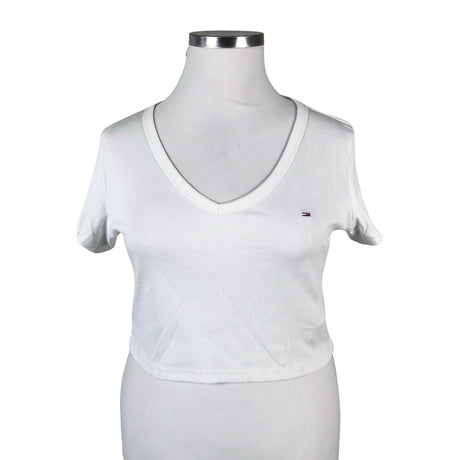 Naisten Tommy Jeans (Tommy Hilfiger) - T-paita, koko 42 - Valkoinen ()