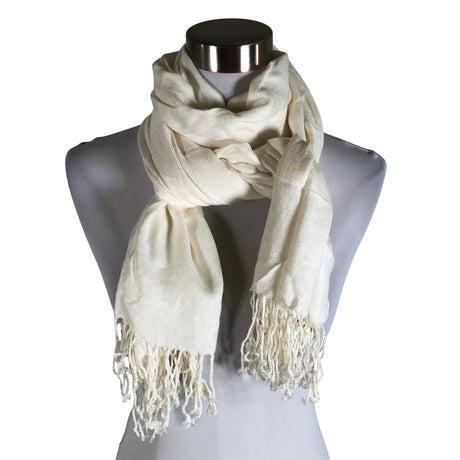 Naisten Lasessor - Huivi, koko Maxi - Valkoinen ()