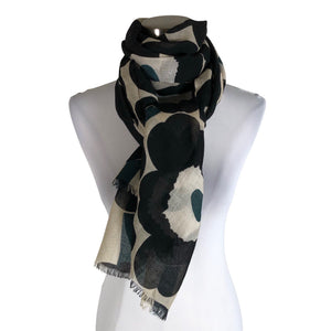 Naisten Marimekko - Huivi, koko Maxi - Beige (1)