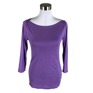 Naisten J.Crew - Trikoopaita, koko 38 - Violetti (1)