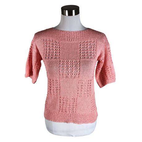 Naisten Handmade - Neulepaita, koko 36 - Vaaleanpunainen ()