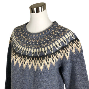 Naisten Jumperfabriken - Neulepaita, koko 40 - Vaaleansininen (3)