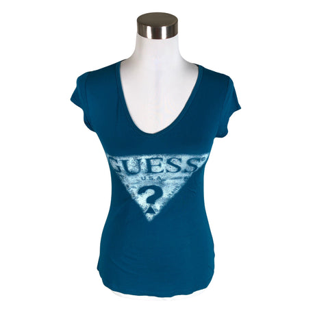 Naisten Guess - T-paita, koko 36 - Sininen ()
