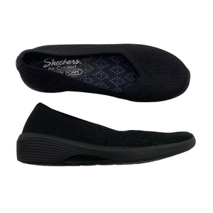 Naisten Skechers - Ballerinat, koko 37 - Musta (1)