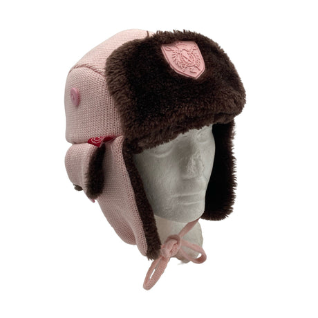 Tyttöjen Horze - Talvihattu, koko 52 - 54 cm - Vaaleanpunainen ()