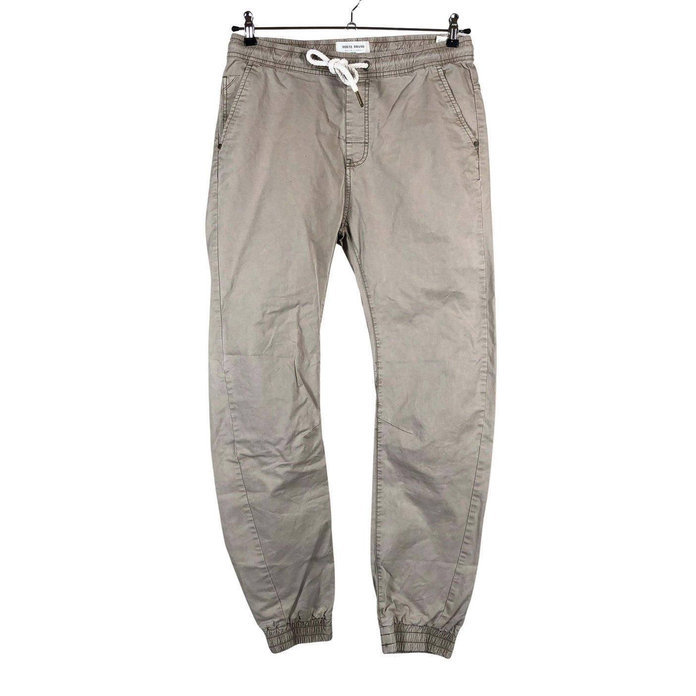 Naisten House Brand - Kangashousut, koko 38 - Beige (1)