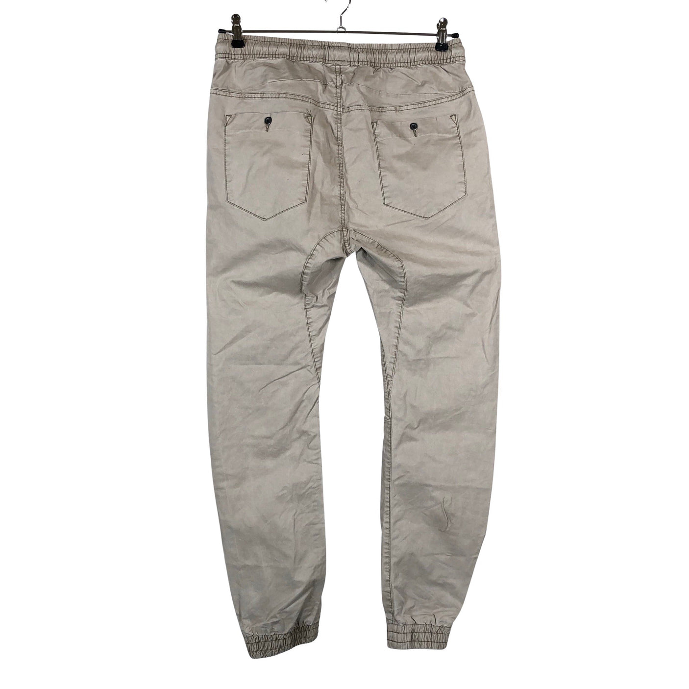 Naisten House Brand - Kangashousut, koko 38 - Beige (2)