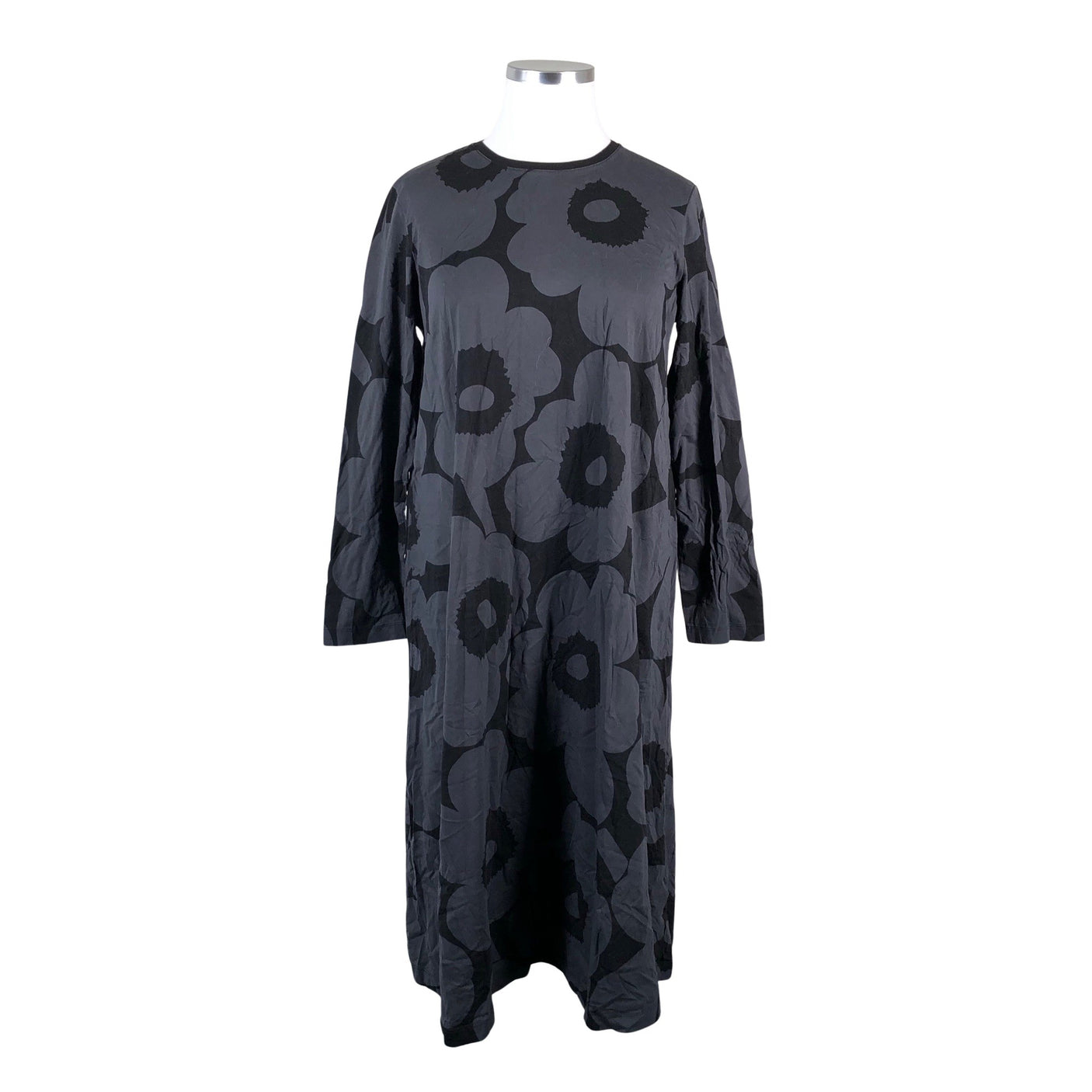 Naisten Marimekko - Trikoomekko, koko 42 - Harmaa (1)