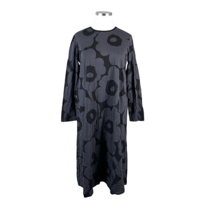Naisten Marimekko - Trikoomekko, koko 42 - Harmaa (1)
