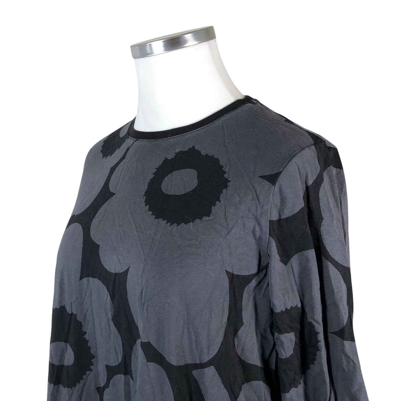 Naisten Marimekko - Trikoomekko, koko 42 - Harmaa (3)