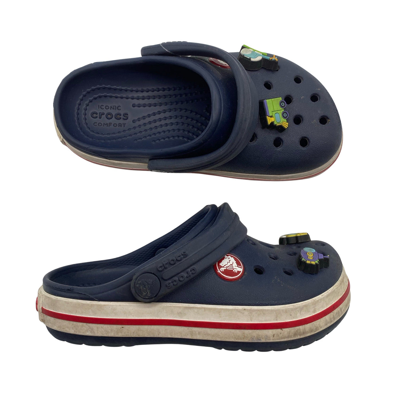 Unisex Crocs - Pistokkaat, koko 25 - Sininen (1)