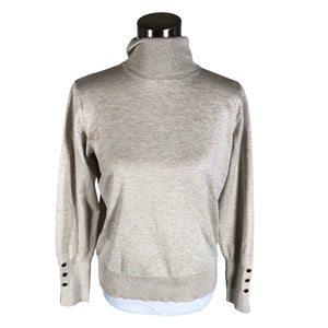 Naisten Free Quent - Neulepaita, koko 38 - Beige (1)