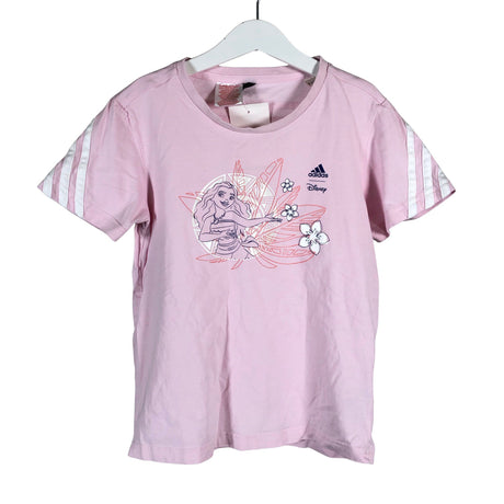Tyttöjen Adidas - T-paita, koko 134 - 140 - Vaaleanpunainen ()