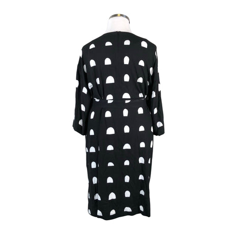 Naisten Marimekko - Sifonkimekko, koko 42 - Musta (2)