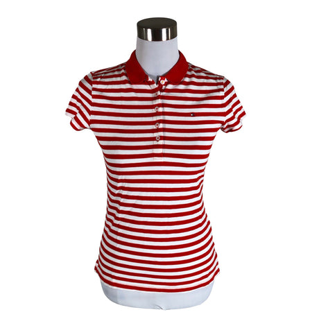 Naisten Tommy Hilfiger - Pikeepaita, koko 36 - Punainen ()