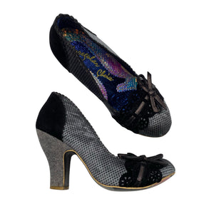 Naisten Irregular Choice - Korkokengät, koko 41 - Harmaa (1)