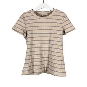 Tyttöjen Lindex - T-paita, koko 146 - 152 - Beige (1)