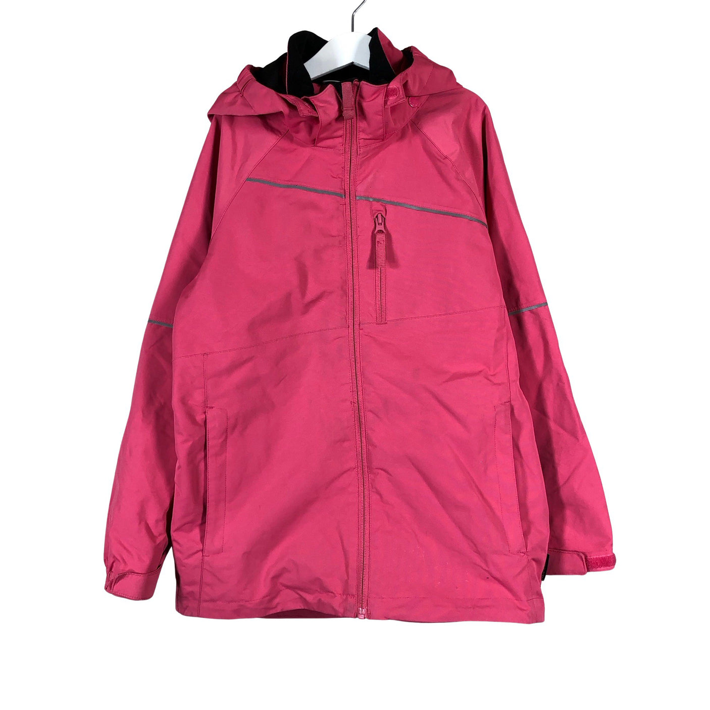 Tyttöjen Polarn O. Pyret - Välikausitakki, koko 140 - 146 - Pinkki (1)