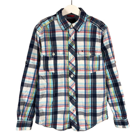 Poikien Tommy Hilfiger - Kauluspaita, koko 134 - 140 - Sininen ()