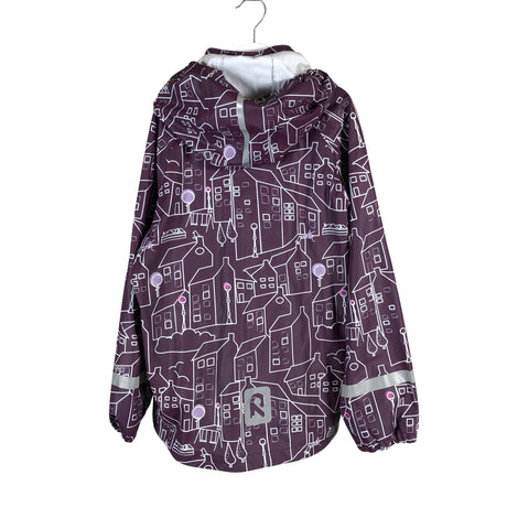 Tyttöjen Reima - Sadetakki, koko 134 - 140 - Violetti (2)